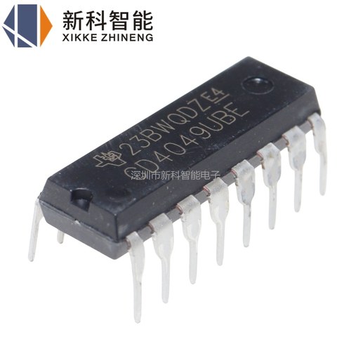 全新国产 CD4049UBE CD4049BE CD4049 直插DIP-16 六路反向缓冲器