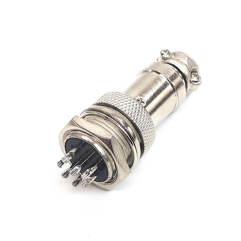 航空插头GX16-2P/3/4/5/6/7/8/9芯16mm 插座航空插头插头+插座