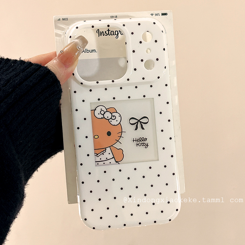 波点HelloKitty适用苹果手机壳