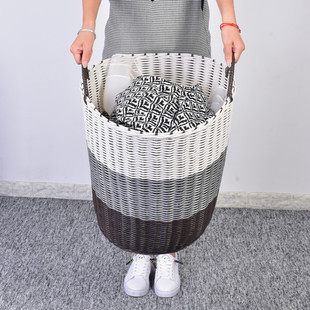 装衣服的框子脏衣服口篓娄子北欧收纳筐卧室放衣服神器家用网红款