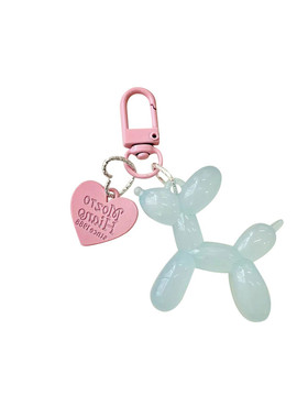 极速Fashioen Keychain Punk Jelly Balloon Dog Keycha for Wome