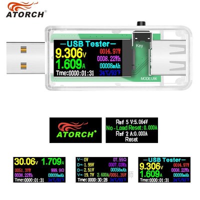 极速USB tester 13 in 1 DC Digital voltmJeter amperimetro vol