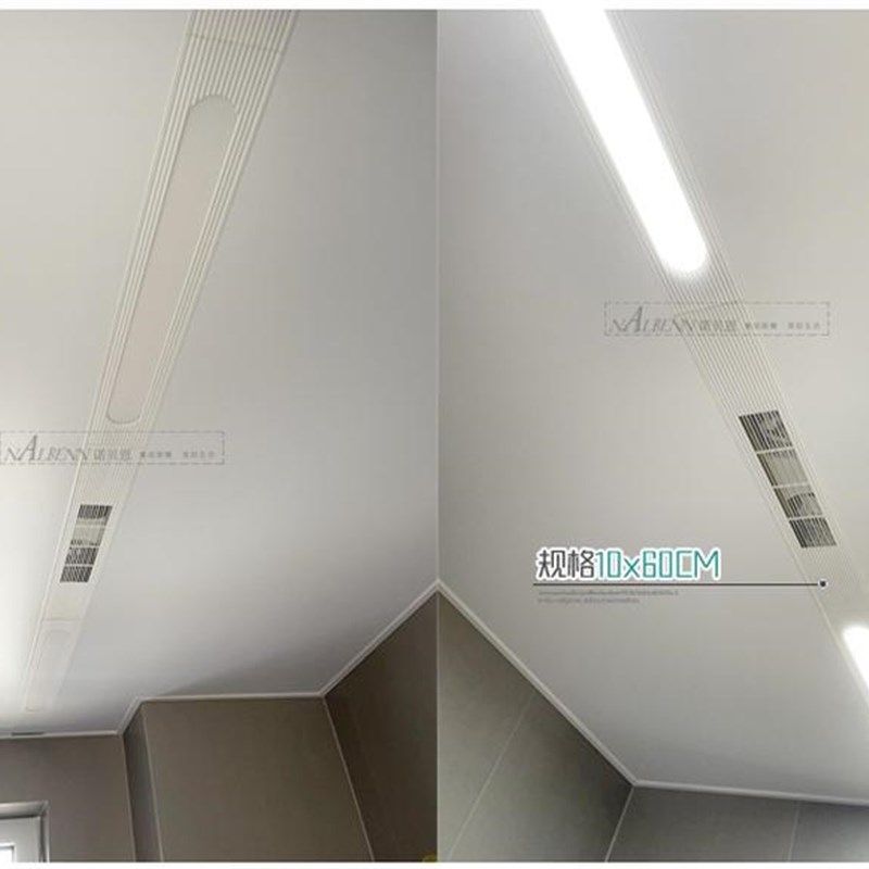 极速集成铝扣板蜂i窝大板45*75*100*600 延伸板型材格栅灯黑白灰,家装灯饰光源,格栅灯,淘宝优惠券,粉丝福利购,淘宝优惠卷