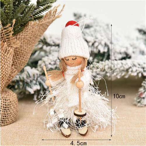 新品New Year 2022 Gifts Cute Angel SFki Dolls Navidad Hangin