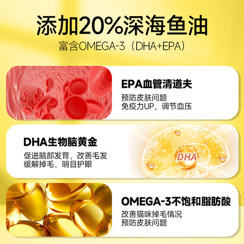极速猫咪维生f素b复合维生素少掉毛泪痕猫多维幼猫狗狗营养补充剂
