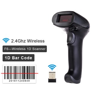 新品WiReLeSS LaSeR BaRCode SCanneR Long RLange CoRdLeSS BaR