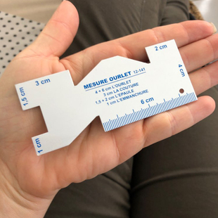 极速Precision Seamm Measuring Gauge Metal Quilting Ruler Tem