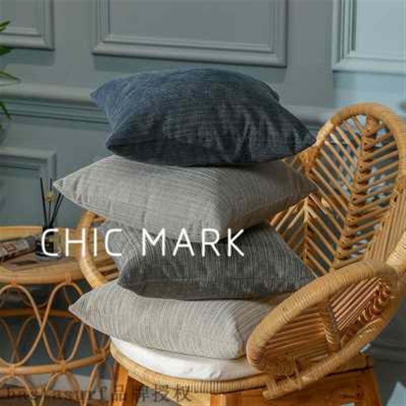 极速Direct supply simple chenille texture stripe solidZ colo