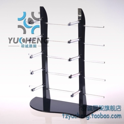 极速眼睛展架柜台眼镜展示u架精美橱窗款支架陈列货架子亚克力台