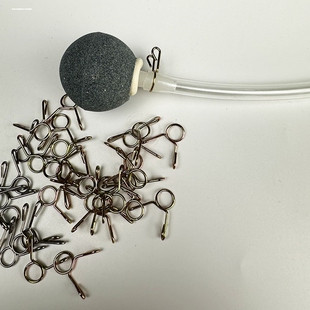 鱼缸氧气管防脱落卡子不锈钢卡增氧泵管子固定卡子管卡固定