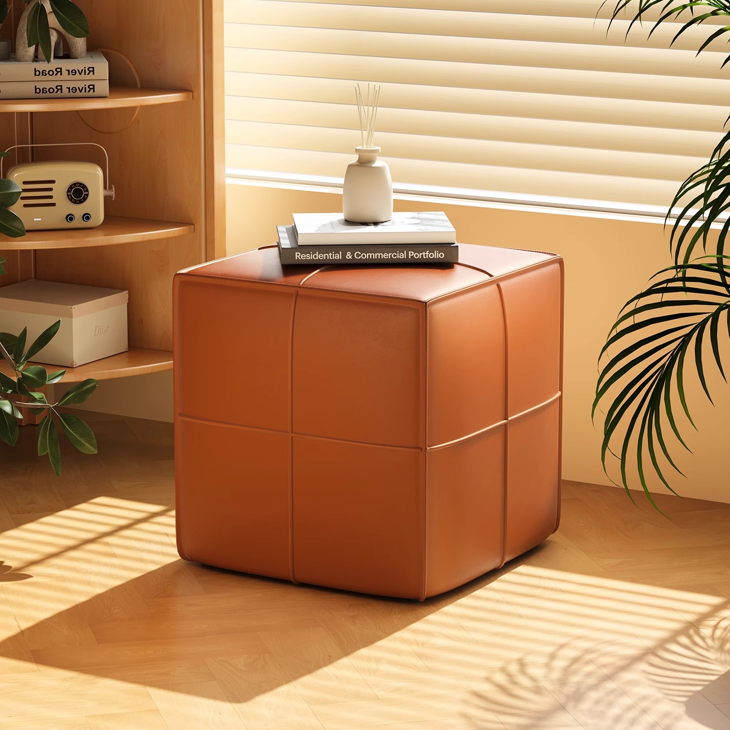 小凳子家用防水防污打理轻松