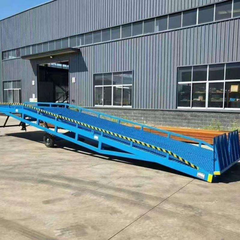咸鱼移动式登车桥物流装卸升降设备大吨位叉车斜坡过桥二手升降台