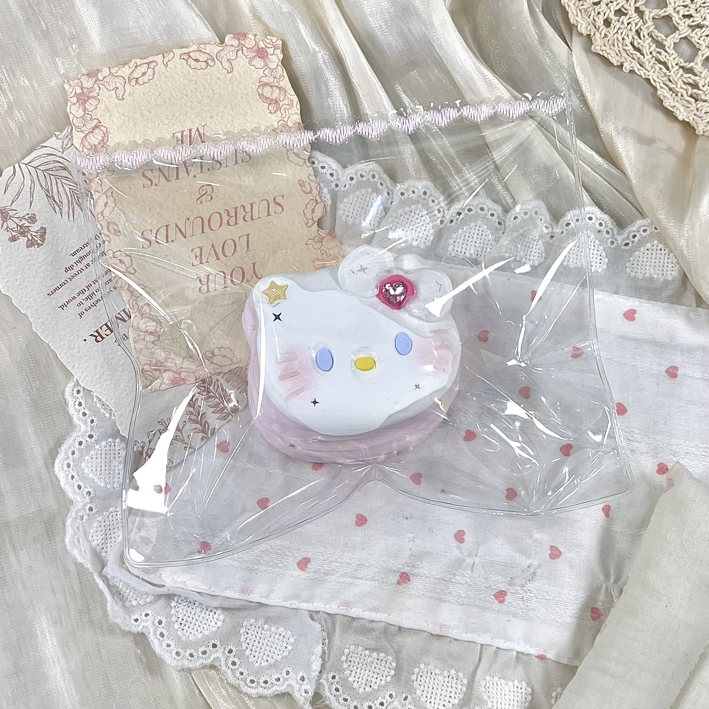 硅胶kitty系列手工解压食品级