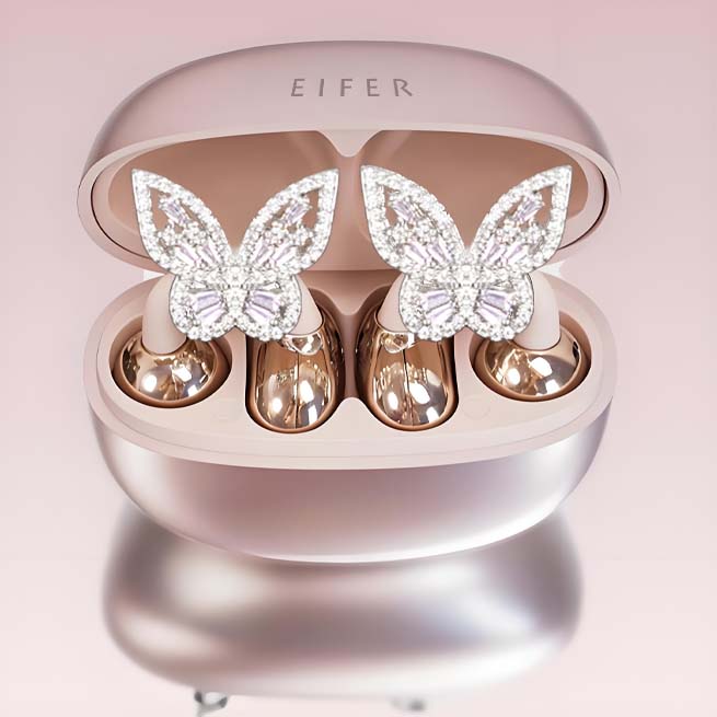 伊菲尔耳夹式蓝牙耳机高颜值耳饰