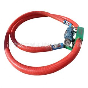 耐磨牛筋软管料机吸粮机家用小型车载抽粮机 螺旋式