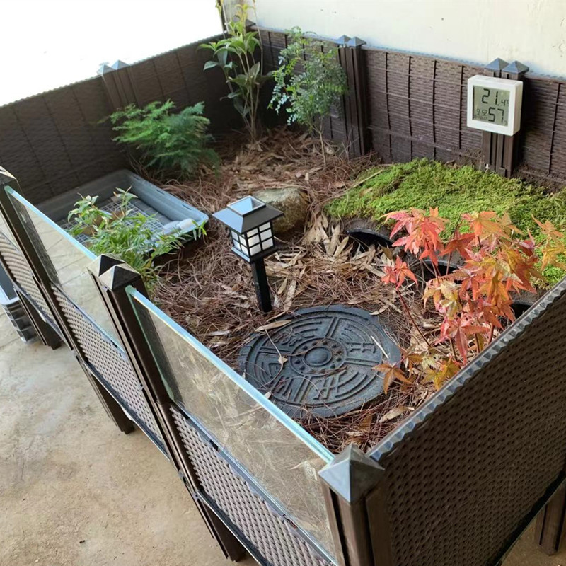 缘友之家 黄缘龟专用环境生态造景灯 安缘台缘箱龟饲养箱草坪灯