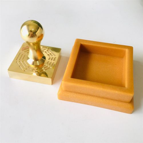 道士用品法器道家印章纯铜法印 斗姥元君印 斗姆印章斗姆心章5cm