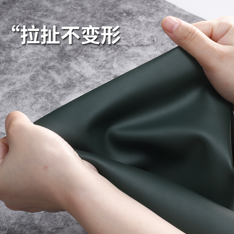 高档皮革桌布防水防油免洗防烫隔热餐桌垫轻奢高级感简约茶几台布