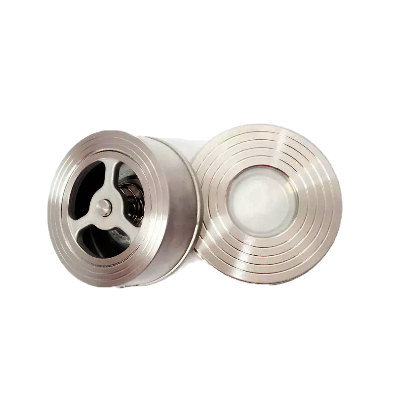 正304不锈钢止回阀 对夹式止回阀 升降式单向阀DN15 20 25 32 50