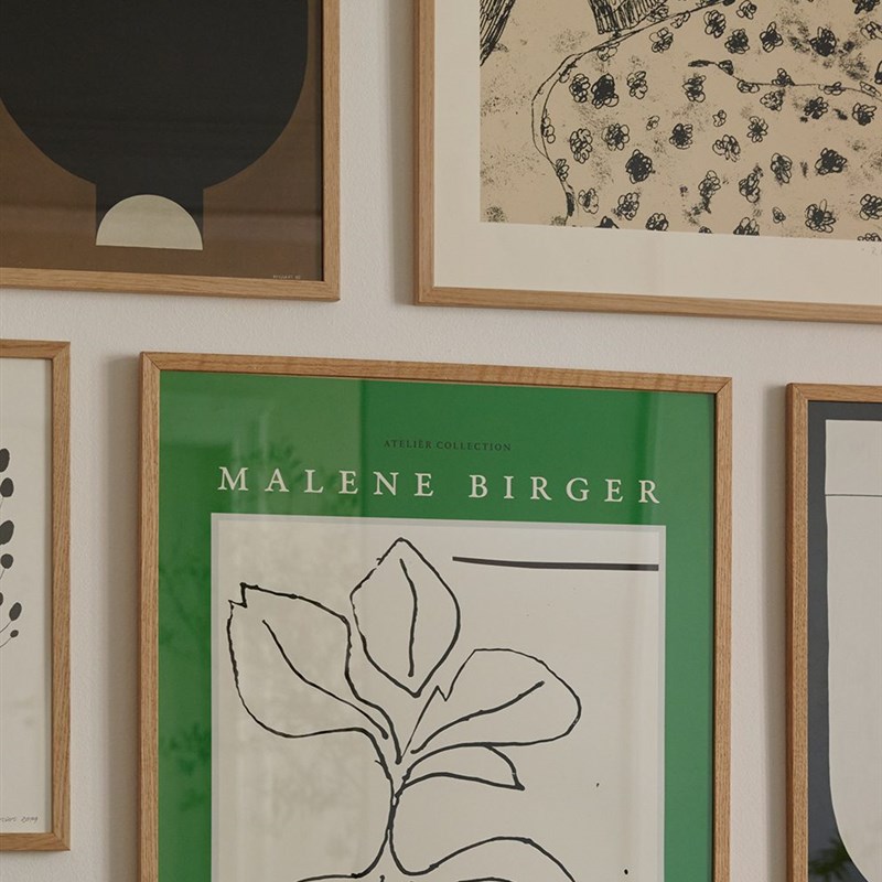 北欧简约抽象几何插画海报客厅沙发背景墙组合装饰画艺术画芯定制图片