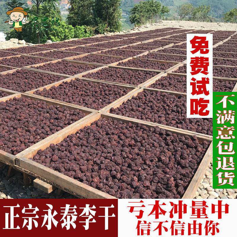 正宗永泰李子干福建特产原味李干农家手工孕妇零食无添加(中个)
