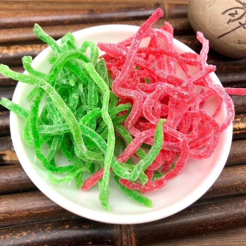 红绿丝绿豆汤原料汤圆糕点八宝饭材料青丝红丝食用红绿丝100g