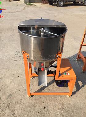 立式饲 料食品搅拌JS-12885机 动不电锈钢小型搅拌机农村饲养户拌