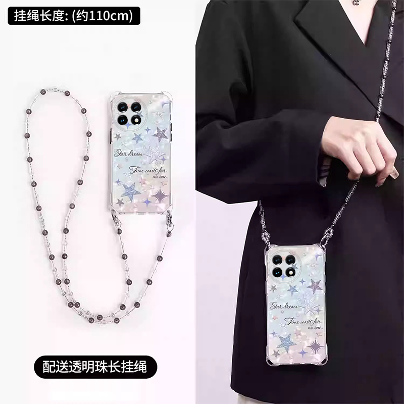 适用一加Ace系列水钻星星手机壳