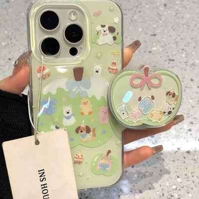 适用苹果系列动物乐园手机壳