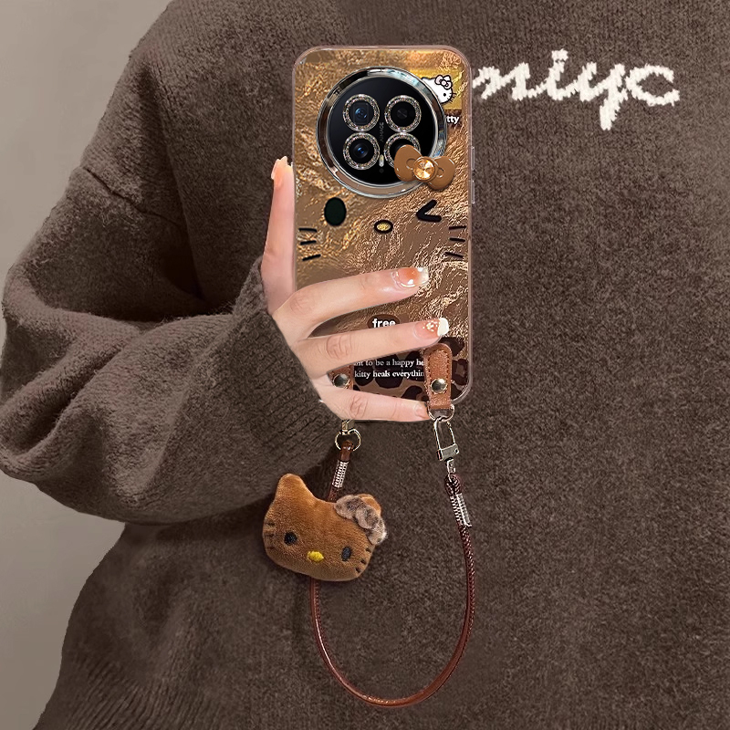 适用荣耀Magic系列KT猫蝴蝶结壳