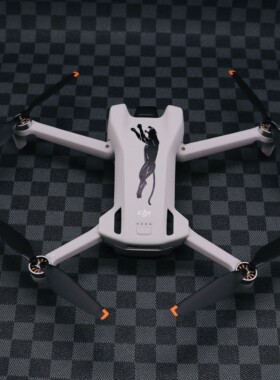StartFly适用于DJI大疆御mini3/Air2/Air2s/御3/御3Pro机身贴膜mini3pro图案贴遥控器贴纸通用无人机贴纸配件