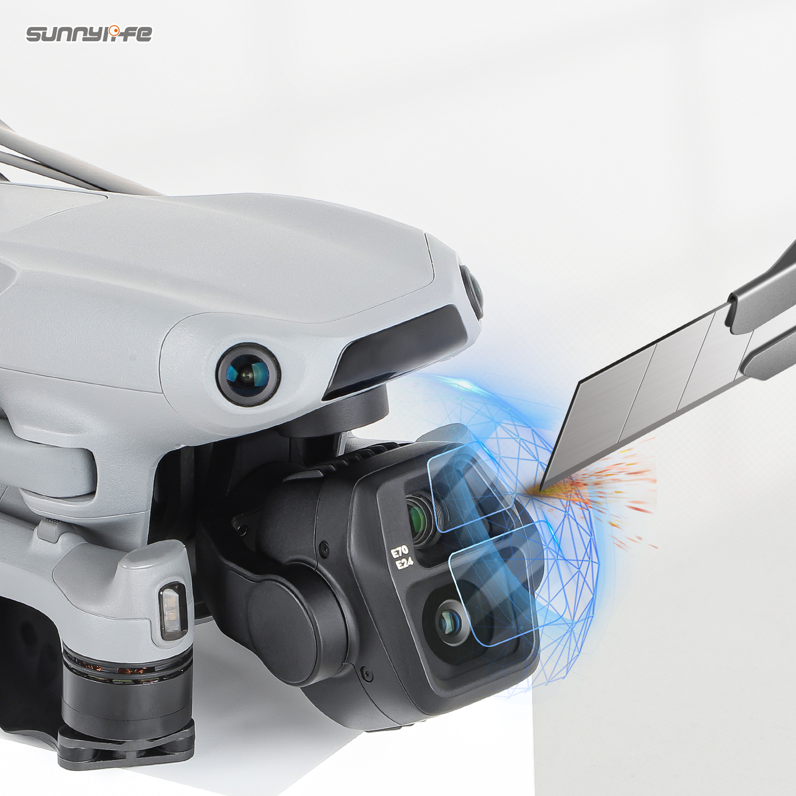 大疆无人机保护膜御AIR3S镜头膜