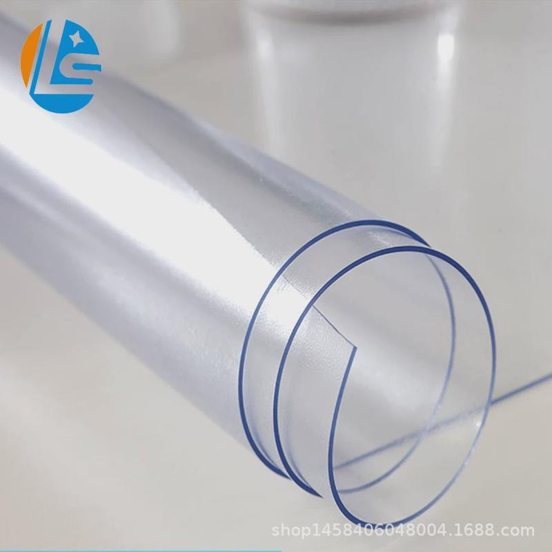 高透明PVC软胶水晶板软玻璃垫桌面保护胶膜0.3/0.5/0.8/1/2mm