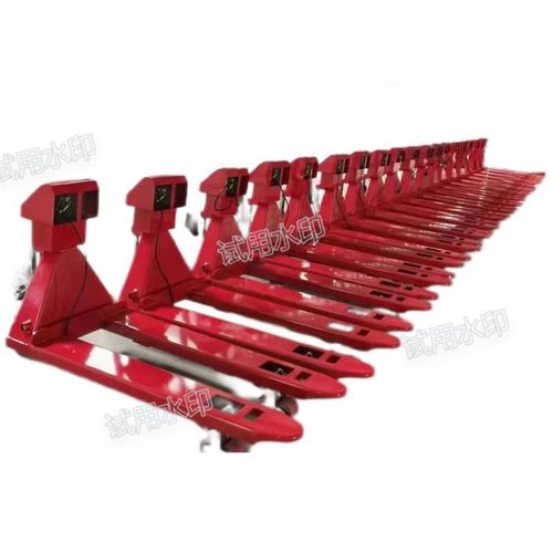 计价称重叉车地j牛电子秤地牛秤手E动液压搬运车手推车手动小叉车