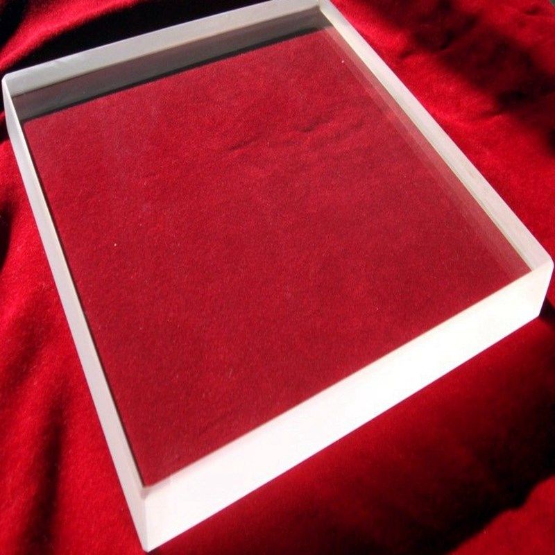 三丰工具测量显微镜用的正方形玻璃低价定制透明镜片仪器配件钢化