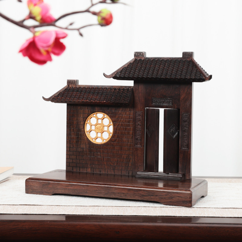 黑檀木门头吊玉架实木质挂玉架首饰架饰品展示架红木玉器装饰架子