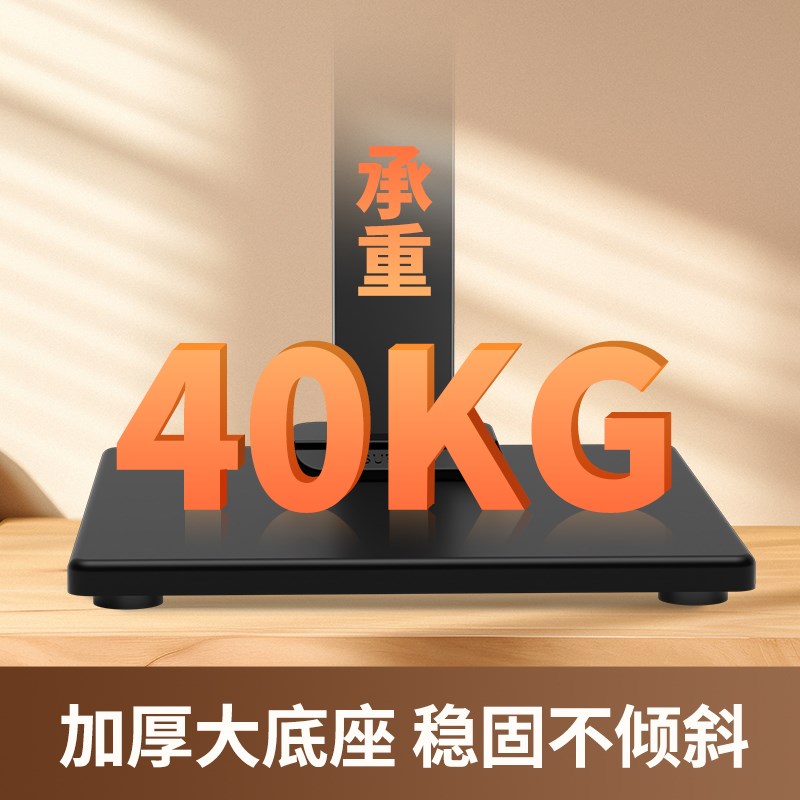 双屏电脑显示器支架免打孔桌面可旋转G升降底座增高支撑上下一拖