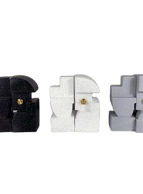 意式装饰摆件现代北欧书档博古架酒柜书房书靠家居软装饰摆设