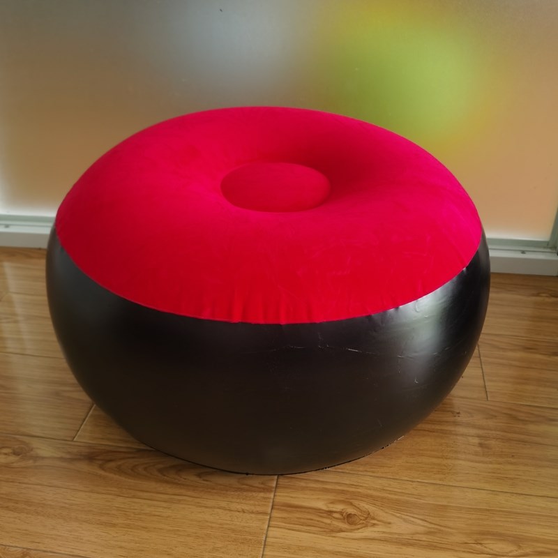 充气圆方凳椅子内胆墩柱坐垫户外草坪露营音乐演唱会增高垫屁股