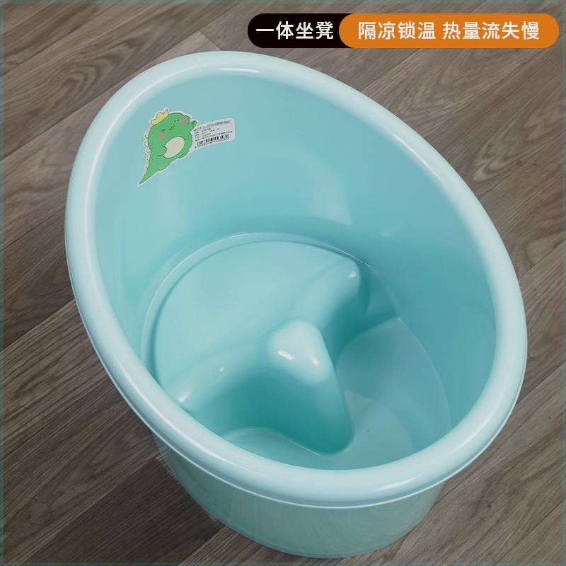 人生尔尔优品儿童泡澡桶洗澡桶宝宝全身洗澡沐浴桶加厚保温