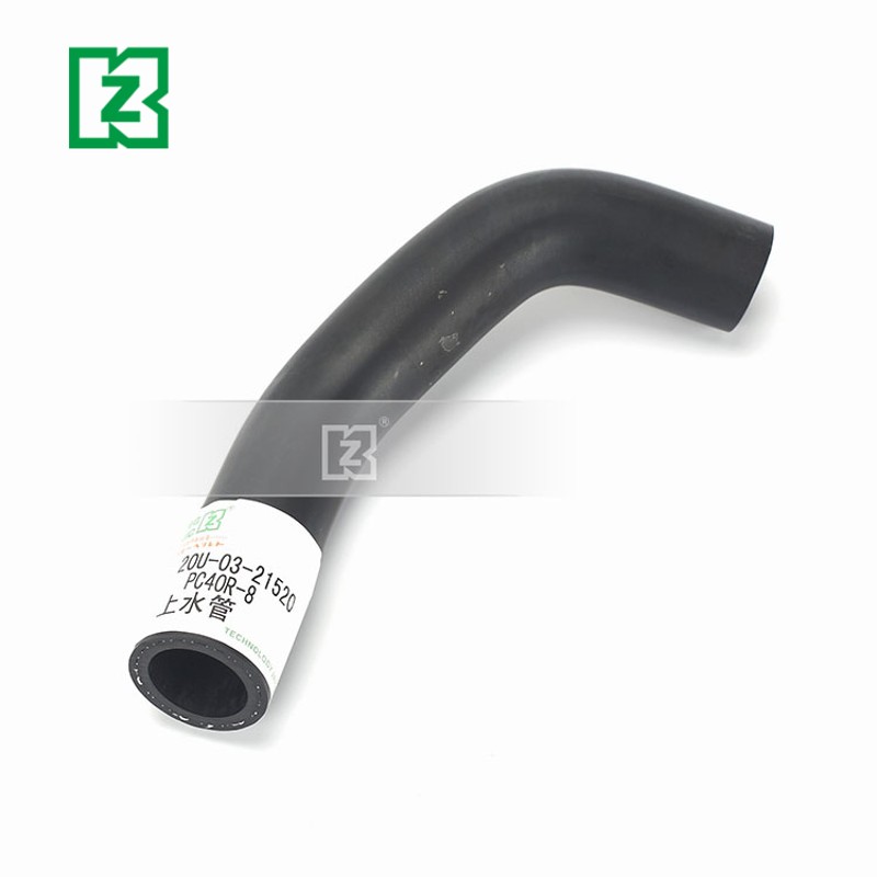 适用挖掘机上水管PC40R-8 200-6 210 240 120 128发动机连接水箱
