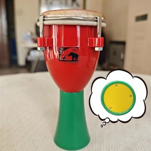 【非洲之星】全红手指鼓,用手指玩的非洲鼓,迷你小乐器可当沙锤