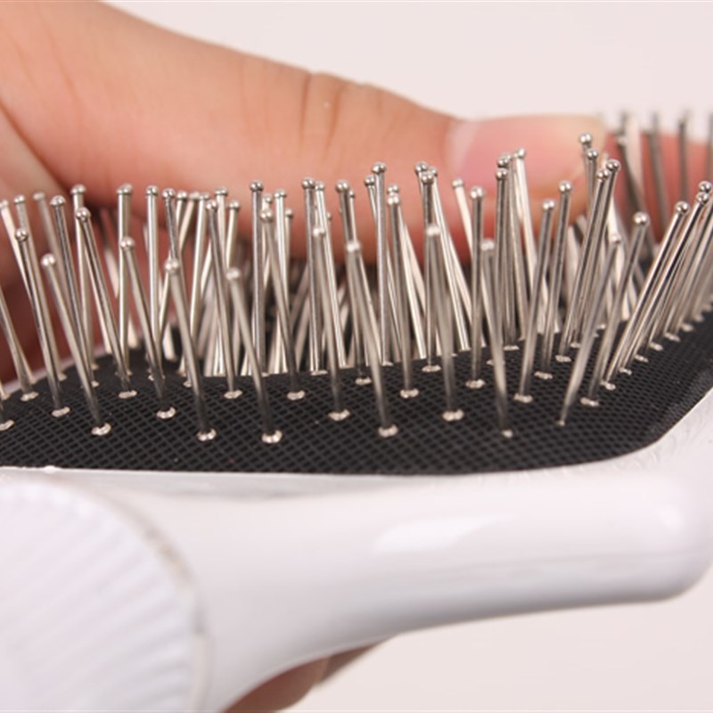 超大保健气囊按摩梳钢针气垫钢梳板固发美发防脱真发假发梳子包邮