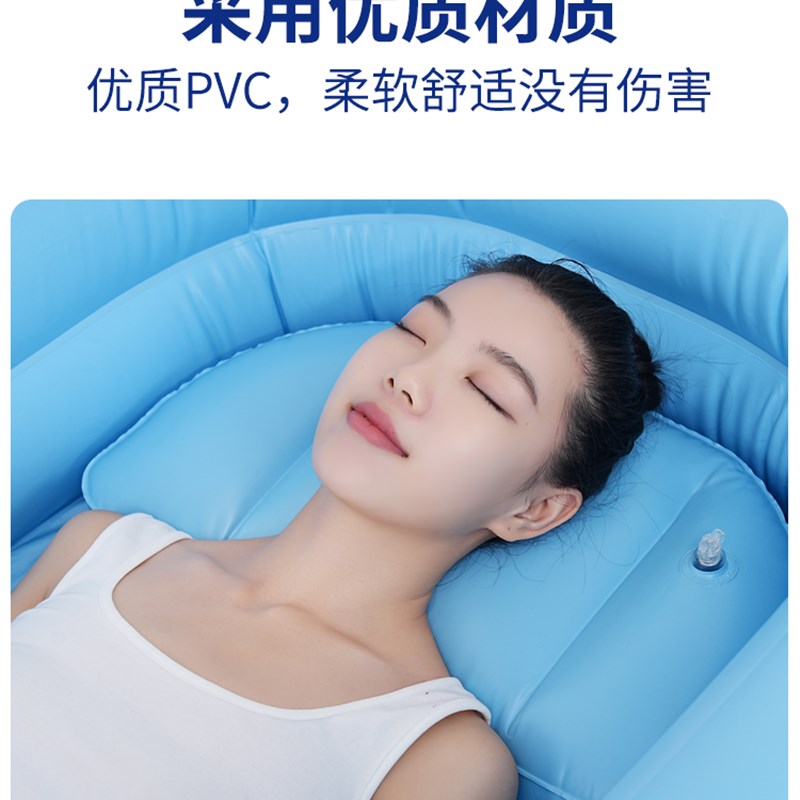 老人躺着洗澡神器长期卧床瘫痪病人助浴盆失能老年人专用洗澡床