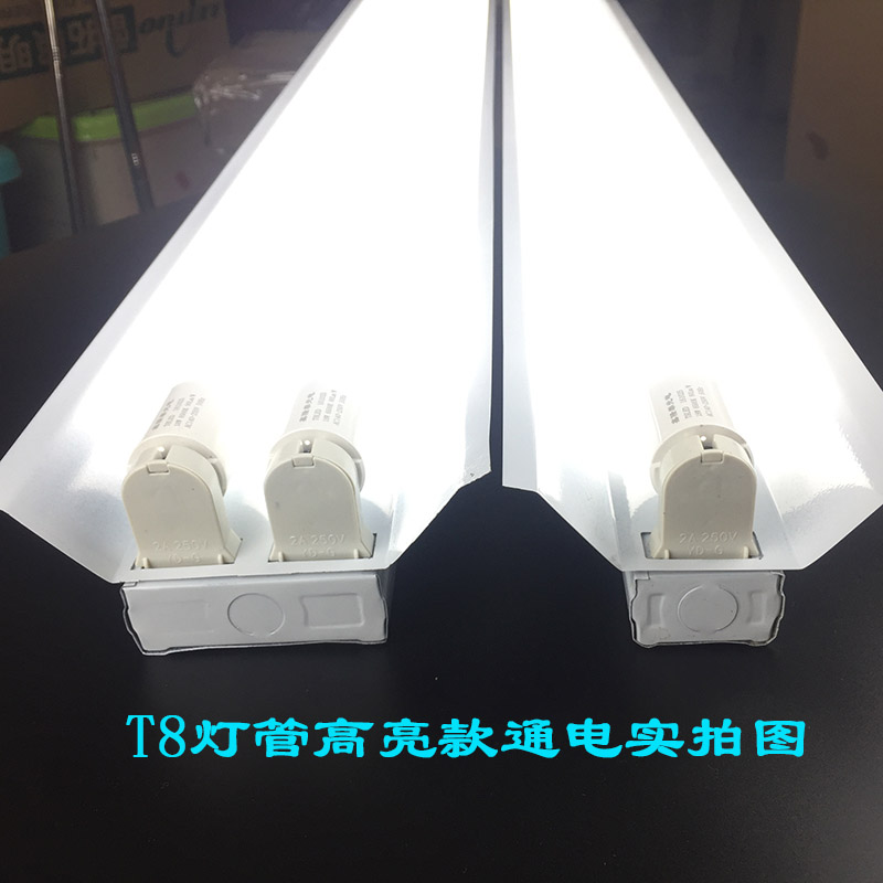 T8 超亮led玻璃灯管16瓦30瓦40瓦单端输入铝塑灯管18W低压led灯管