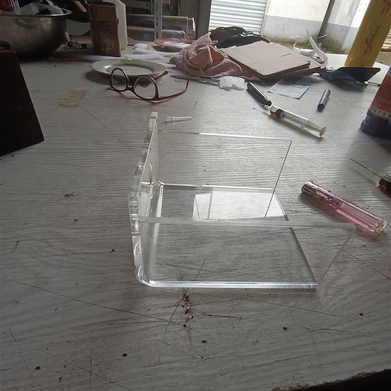 高透明有机玻璃亚克力螺纹管加工圆柱形异型管棒空心圆形管DIY罩