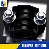 塔机塔吊电缆线固定卡子方形卸荷防脱防盗防风夹子镀锌防锈箍卡扣