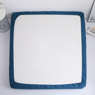 全棉床笠单件1 1.2米加高床罩纯棉床垫套180x200x220cm可定制尺寸