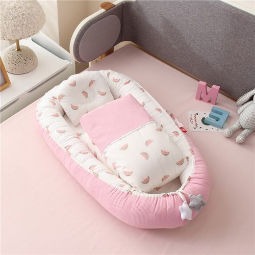 双面婴儿床中床便携式防压床上仿生仿宝宝床新生儿童小床睡觉神器