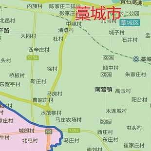 2021新款石家庄地图贴图办公室挂图高清防水墙壁贴超大装饰画定制